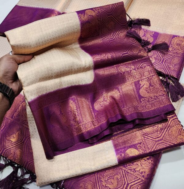 Kubera silk saree - Image 3