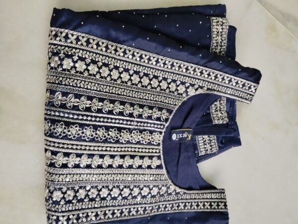 Vichitra silk kurti